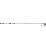 BOSCH 0 986 594 005 Sensor, Raddrehzahl BOSCH 0 986 594 005 Sensor, Raddrehzahl