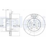 Bremsscheibe BG2207 Bremsscheibe BG2207