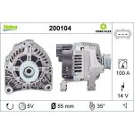 Valeo 200104 Generator CORE-FLEX