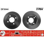 TRW DF3044 Bremsscheibe TRW DF3044 Bremsscheibe