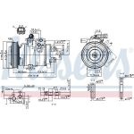 Kompressor, Klimaanlage 890162 Kompressor, Klimaanlage 890162