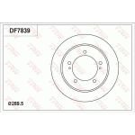 Bremsscheibe DF7839