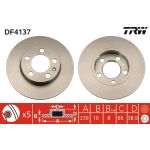 Bremsscheibe DF4137