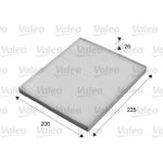 Filter, Innenraumluft 715645 Filter, Innenraumluft 715645