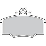 Bremsbelagsatz, Scheibenbremse 598205 Bremsbelagsatz, Scheibenbremse 598205