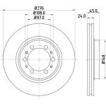 Bremsscheibe 8DD 355 105-131 Bremsscheibe 8DD 355 105-131