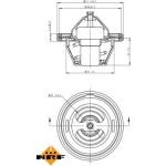 Thermostat, Kühlmittel 725149 Thermostat, Kühlmittel 725149