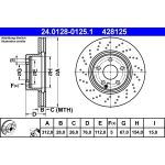 Bremsscheibe 24.0128-0125.1