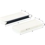 MANN-FILTER CU 2418-2 Innenraumfilter, Partikelfilter MANN-FILTER CU 2418-2 Innenraumfilter, Partikelfilter