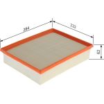BOSCH F 026 400 556 Luftfilter