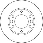 Bremsscheibe DF4924S