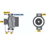 Generator 0 124 625 020