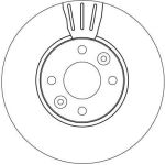 Bremsscheibe DF4267 Bremsscheibe DF4267