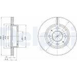 Delphi BG2565 Bremsscheibe Delphi BG2565 Bremsscheibe