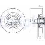 Bremsscheibe BG9023RS Bremsscheibe BG9023RS