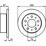 Bremsscheibe 0 986 479 066 Bremsscheibe 0 986 479 066
