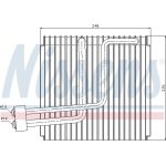 Nissens 92265 Verdampfer, Klimaanlage Nissens 92265 Verdampfer, Klimaanlage