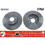 Bremsscheibe DF4151