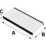 Filter, Innenraumluft 698487