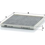 MANN-FILTER CUK 1828 Innenraumfilter, Aktivkohlefilter