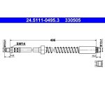 ATE 24.5111-0495.3 Bremsschlauch