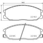 Brembo P 77 002 Bremsbelagsatz, Scheibenbremse PRIME LINE Brembo P 77 002 Bremsbelagsatz, Scheibenbremse PRIME LINE