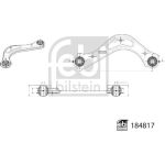 FEBI BILSTEIN 184817 Querlenker, Lenker, Radaufhängung FEBI BILSTEIN 184817 Querlenker, Lenker, Radaufhängung