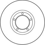 TRW DF1653 Bremsscheibe TRW DF1653 Bremsscheibe
