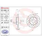 Bremsscheibe 08.5085.1X Bremsscheibe 08.5085.1X