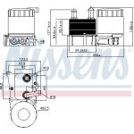 Ölkühler, Motoröl 90696 Ölkühler, Motoröl 90696