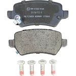 Metzger 1170004 Bremsbelagsatz, Scheibenbremse Metzger 1170004 Bremsbelagsatz, Scheibenbremse