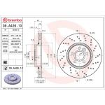 Bremsscheibe 09.A426.1X