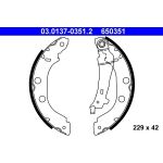 Bremsbackensatz 03.0137-0351.2 Bremsbackensatz 03.0137-0351.2