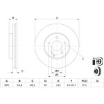 Bremsscheibe 0 986 479 039 Bremsscheibe 0 986 479 039