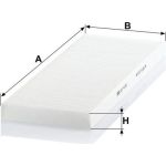 MANN-FILTER CU 4151 Innenraumfilter, Partikelfilter MANN-FILTER CU 4151 Innenraumfilter, Partikelfilter
