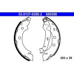 ATE 03.0137-0350.2 Bremsbackensatz ATE 03.0137-0350.2 Bremsbackensatz