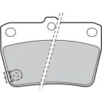 Valeo 598673 Bremsbelagsatz, Scheibenbremse