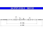 ATE 24.3727-3132.2 Seilzug, Feststellbremse ATE 24.3727-3132.2 Seilzug, Feststellbremse