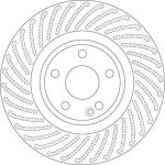 Bremsscheibe DF6631 Bremsscheibe DF6631
