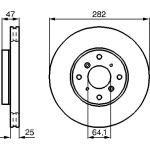 Bremsscheibe 0 986 478 982 Bremsscheibe 0 986 478 982