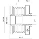 Valeo 588434 Generatorfreilauf NEW SPARE PART