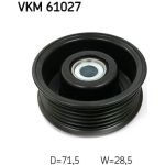 SKF VKM 61027 Umlenkrolle/Führungsrolle, Keilrippenriemen