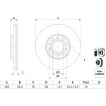 Bremsscheibe 0 986 479 157 Bremsscheibe 0 986 479 157