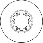 Bremsscheibe DF2625