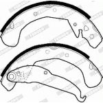Bremsbackensatz FSB545