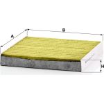 MANN-FILTER FP 21 003 Innenraumfilter FreciousPlus Aktivkohlefilter mit Polyphenol, antibakteriell, Feinstaubfilter (PM 2.5)
