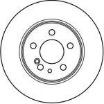 Bremsscheibe DF2594 Bremsscheibe DF2594