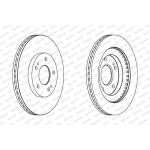 Ferodo DDF1399 Bremsscheibe PREMIER Ferodo DDF1399 Bremsscheibe PREMIER