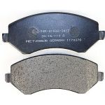Metzger 1170378 Bremsbelagsatz, Scheibenbremse Metzger 1170378 Bremsbelagsatz, Scheibenbremse