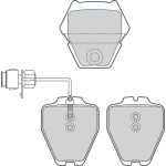 Valeo 601527 Bremsbelagsatz, Scheibenbremse Valeo 601527 Bremsbelagsatz, Scheibenbremse
